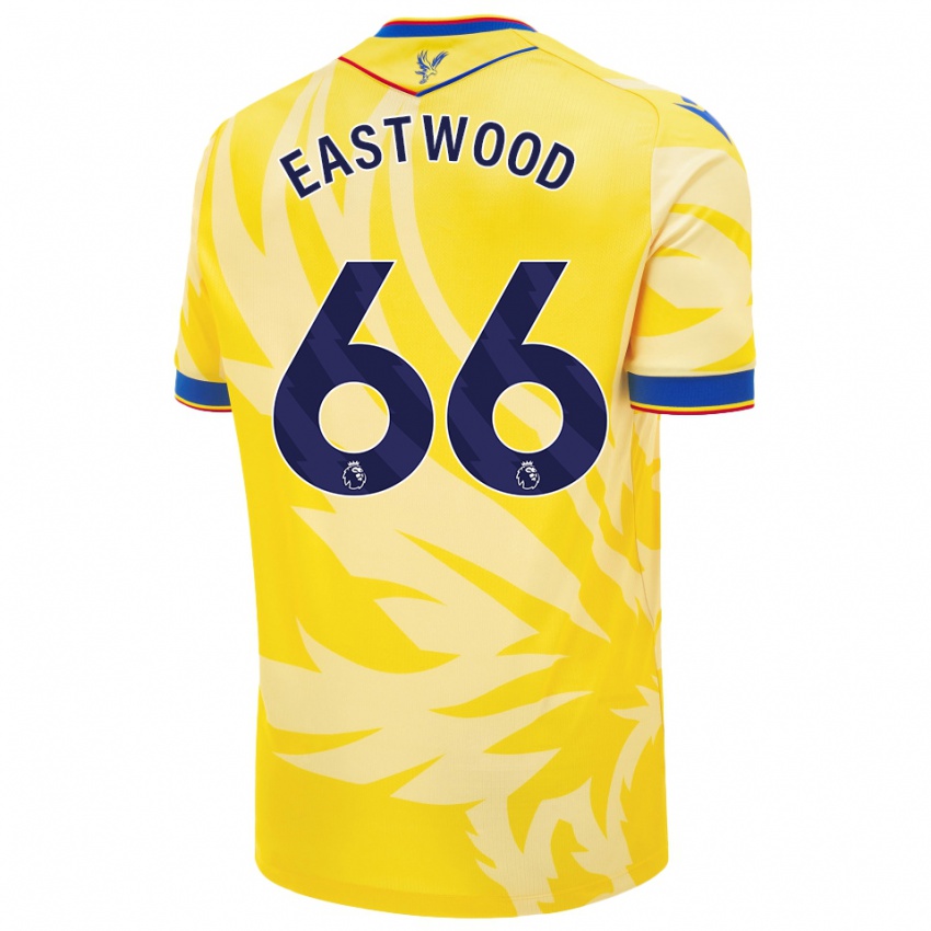 Niño Camiseta Billy Eastwood #66 Amarillo 2ª Equipación 2024/25 La Camisa Argentina