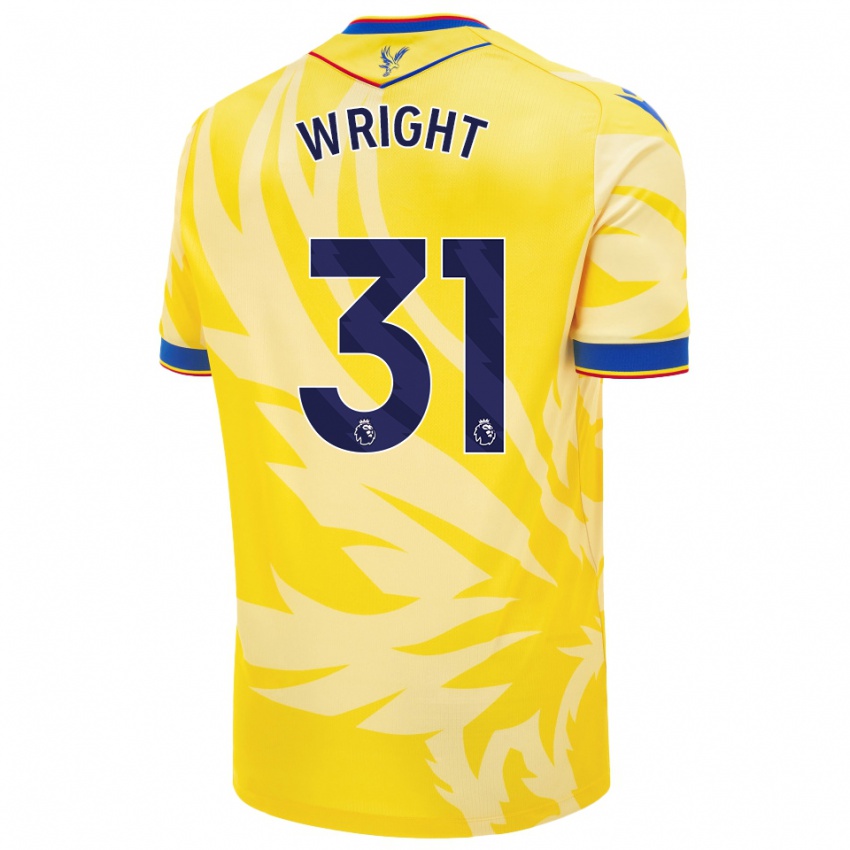 Niño Camiseta Annis-Clara Wright #31 Amarillo 2ª Equipación 2024/25 La Camisa Argentina