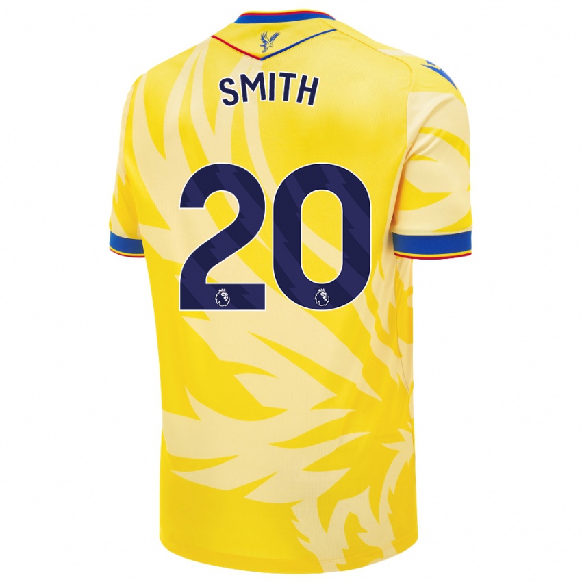 Niño Camiseta Hope Smith #20 Amarillo 2ª Equipación 2024/25 La Camisa Argentina