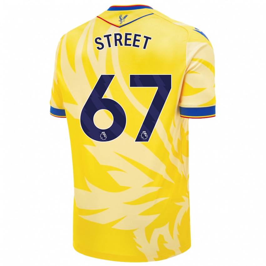 Niño Camiseta Rob Street #67 Amarillo 2ª Equipación 2024/25 La Camisa Argentina