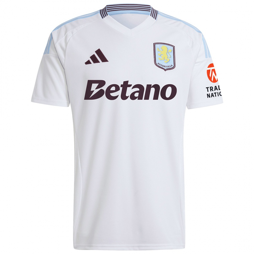 Niño Camiseta Adriana Leon #23 Blanco 2ª Equipación 2024/25 La Camisa Argentina