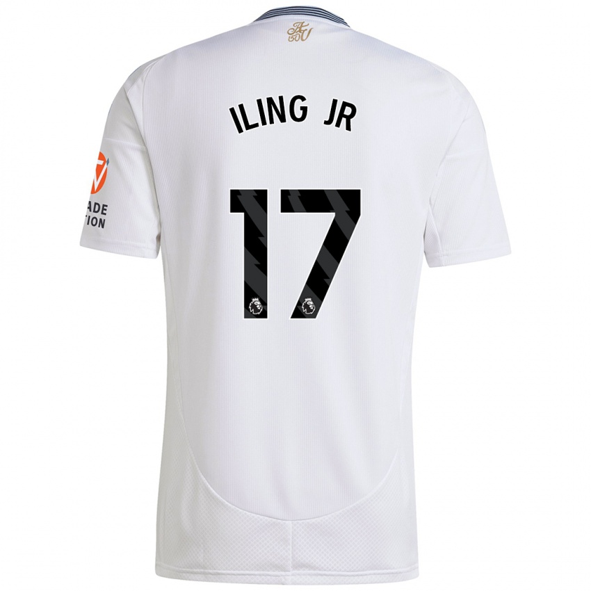 Niño Camiseta Samuel Iling-Junior #17 Blanco 2ª Equipación 2024/25 La Camisa Argentina