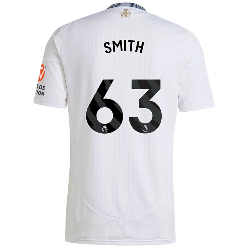 Niño Camiseta Kerr Smith #63 Blanco 2ª Equipación 2024/25 La Camisa Argentina