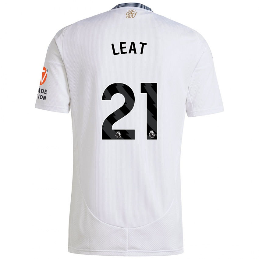 Niño Camiseta Anna Leat #21 Blanco 2ª Equipación 2024/25 La Camisa Argentina