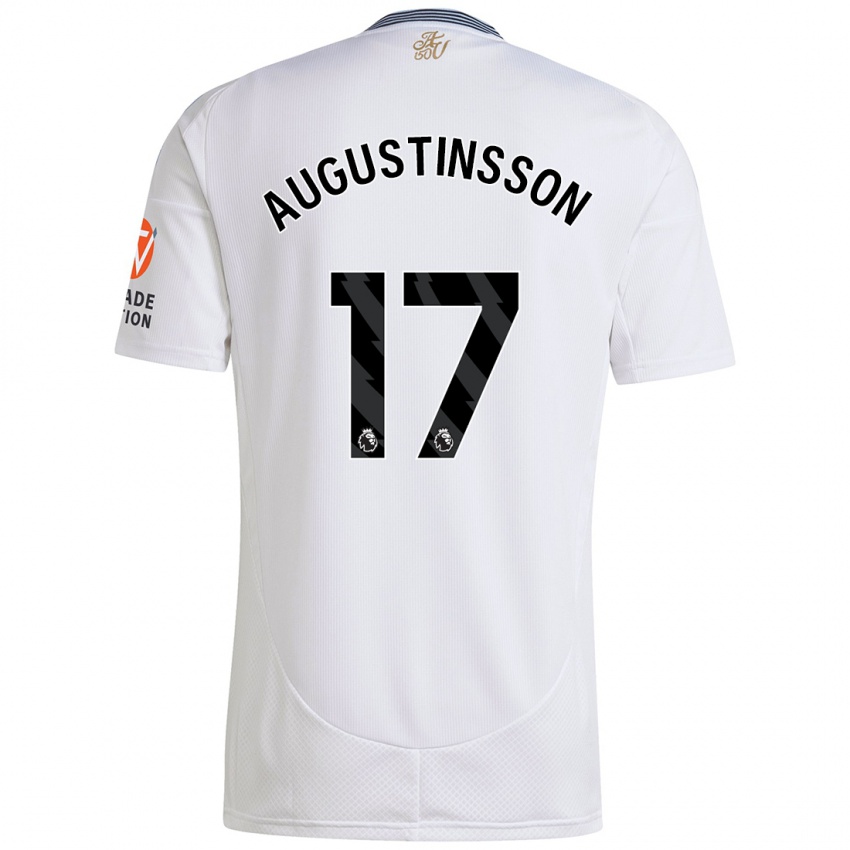 Niño Camiseta Ludwig Augustinsson #17 Blanco 2ª Equipación 2024/25 La Camisa Argentina