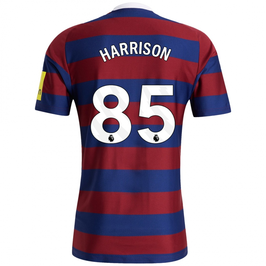 Niño Camiseta Adam Harrison #85 Burdeos Azul Marino 2ª Equipación 2024/25 La Camisa Argentina