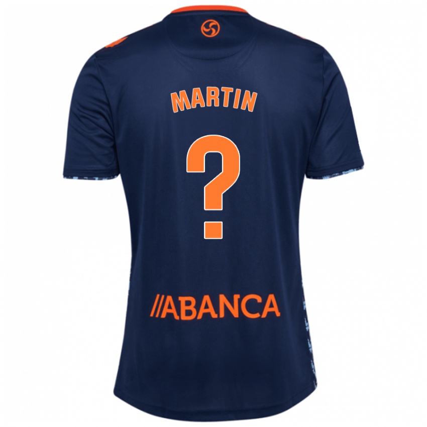 Niño Camiseta Pablo Martín #0 Azul Marino 2ª Equipación 2024/25 La Camisa Argentina