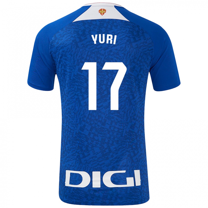 Niño Camiseta Yuri Berchiche #17 Azul Real 2ª Equipación 2024/25 La Camisa Argentina