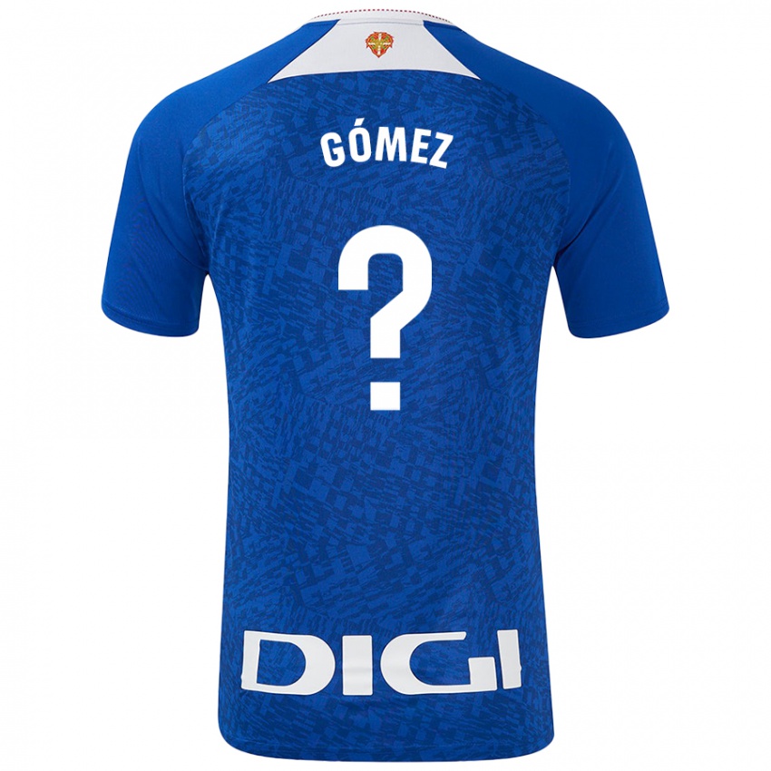 Niño Camiseta Xabi Gómez #0 Azul Real 2ª Equipación 2024/25 La Camisa Argentina