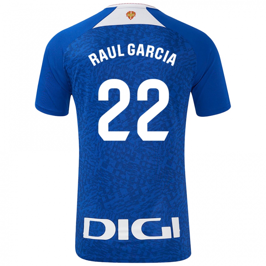 Niño Camiseta Raúl García #22 Azul Real 2ª Equipación 2024/25 La Camisa Argentina