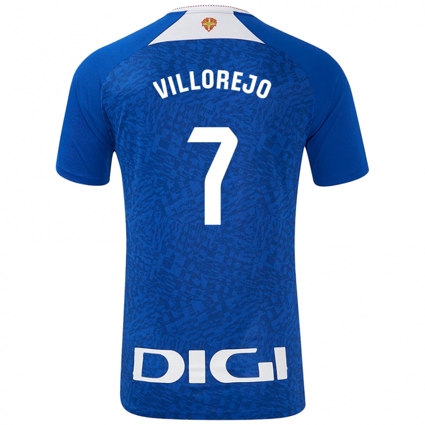 Niño Camiseta Ardaitz Villorejo #7 Azul Real 2ª Equipación 2024/25 La Camisa Argentina