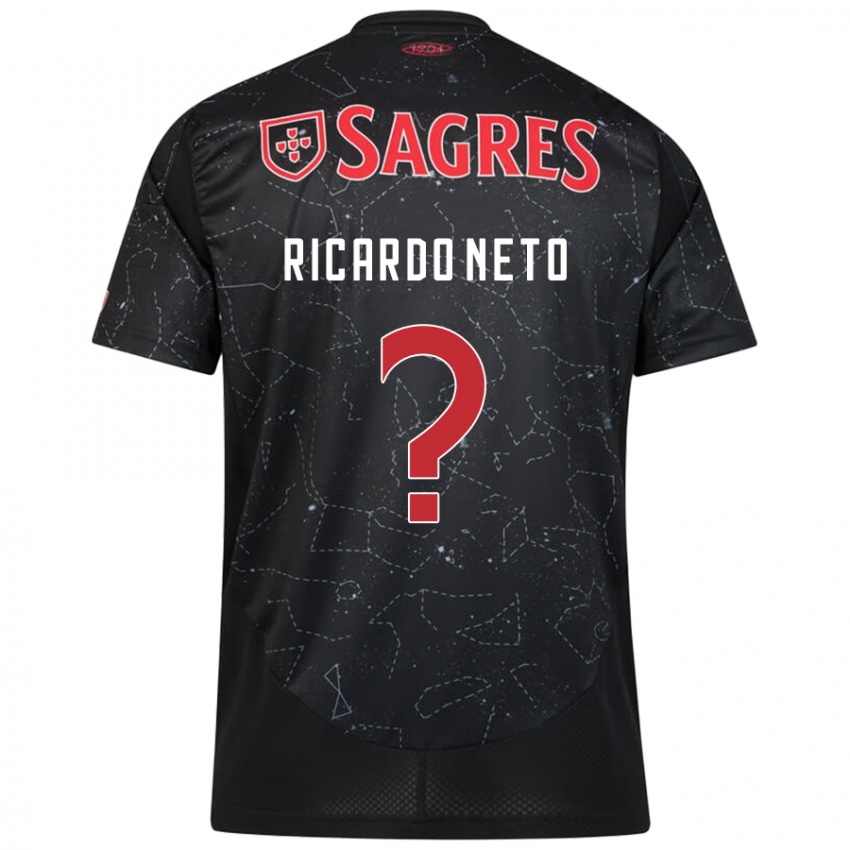 Niño Camiseta Ricardo Neto #0 Negro Rojo 2ª Equipación 2024/25 La Camisa Argentina