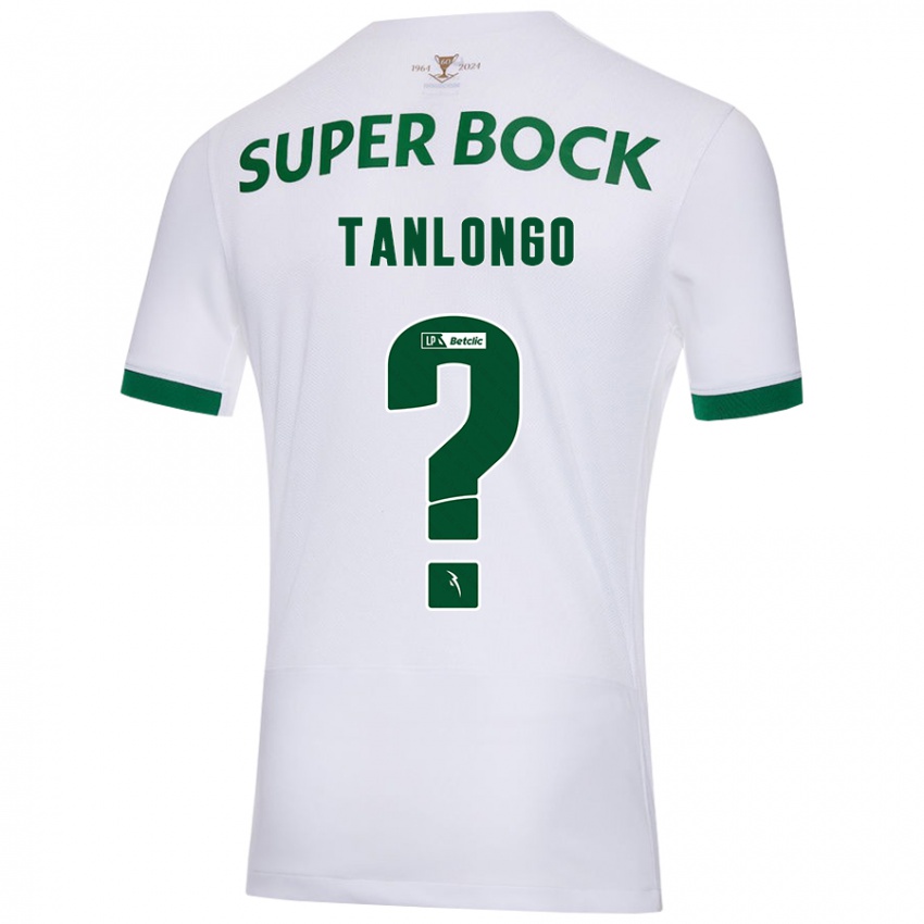 Niño Camiseta Mateo Tanlongo #0 Blanco Verde 2ª Equipación 2024/25 La Camisa Argentina