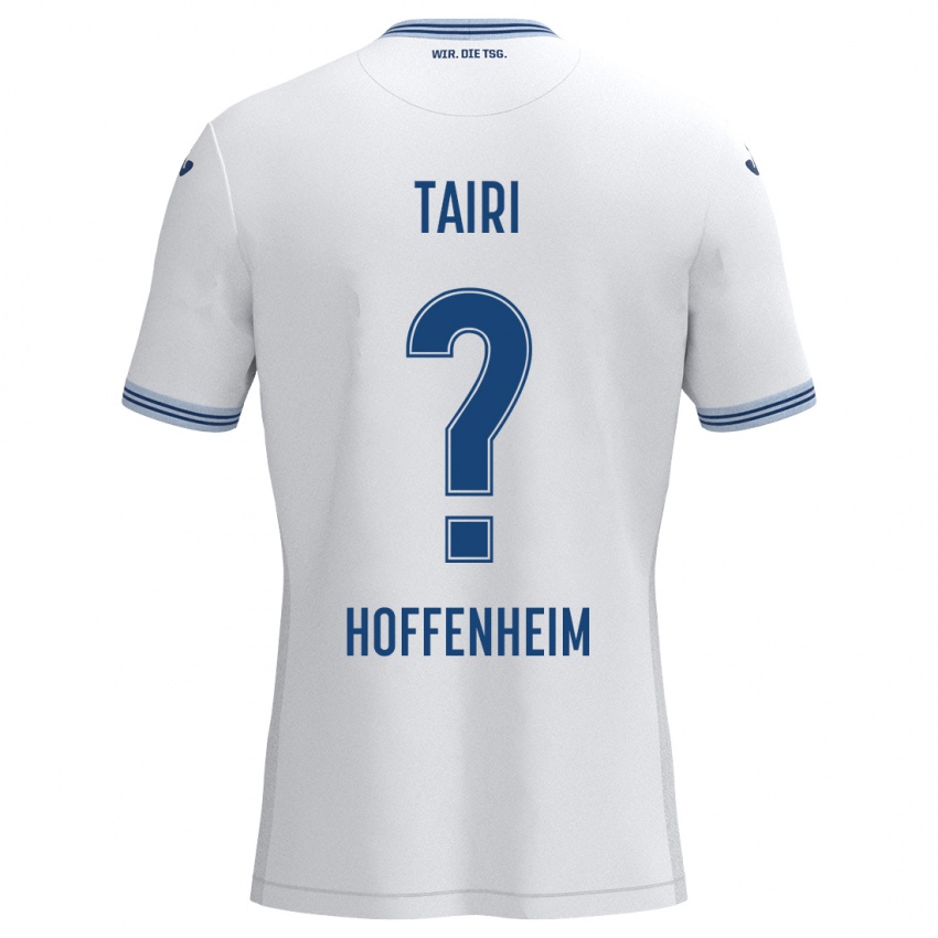 Niño Camiseta Zidan Tairi #0 Blanco Azul 2ª Equipación 2024/25 La Camisa Argentina