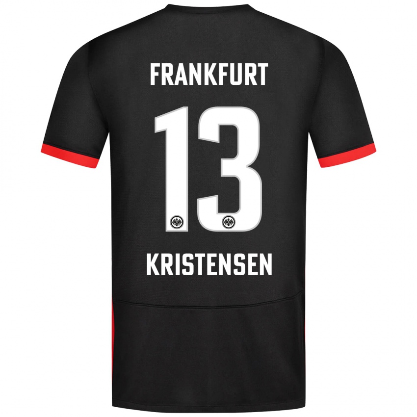 Niño Camiseta Rasmus Kristensen #13 Negro 2ª Equipación 2024/25 La Camisa Argentina