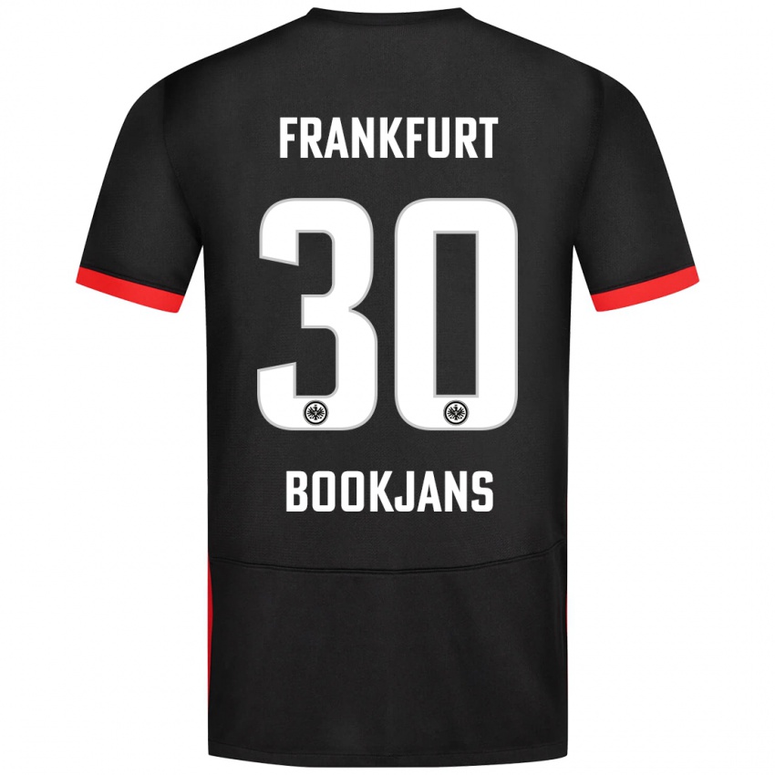 Niño Camiseta Jakob Bookjans #30 Negro 2ª Equipación 2024/25 La Camisa Argentina