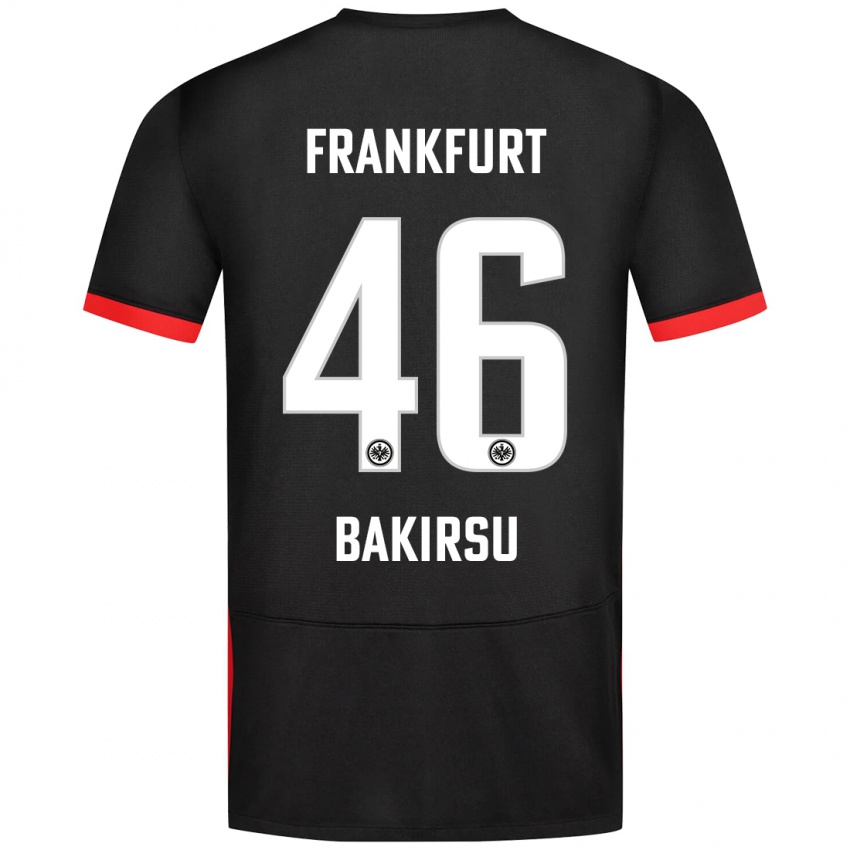 Niño Camiseta Hüseyin Bakirsu #46 Negro 2ª Equipación 2024/25 La Camisa Argentina