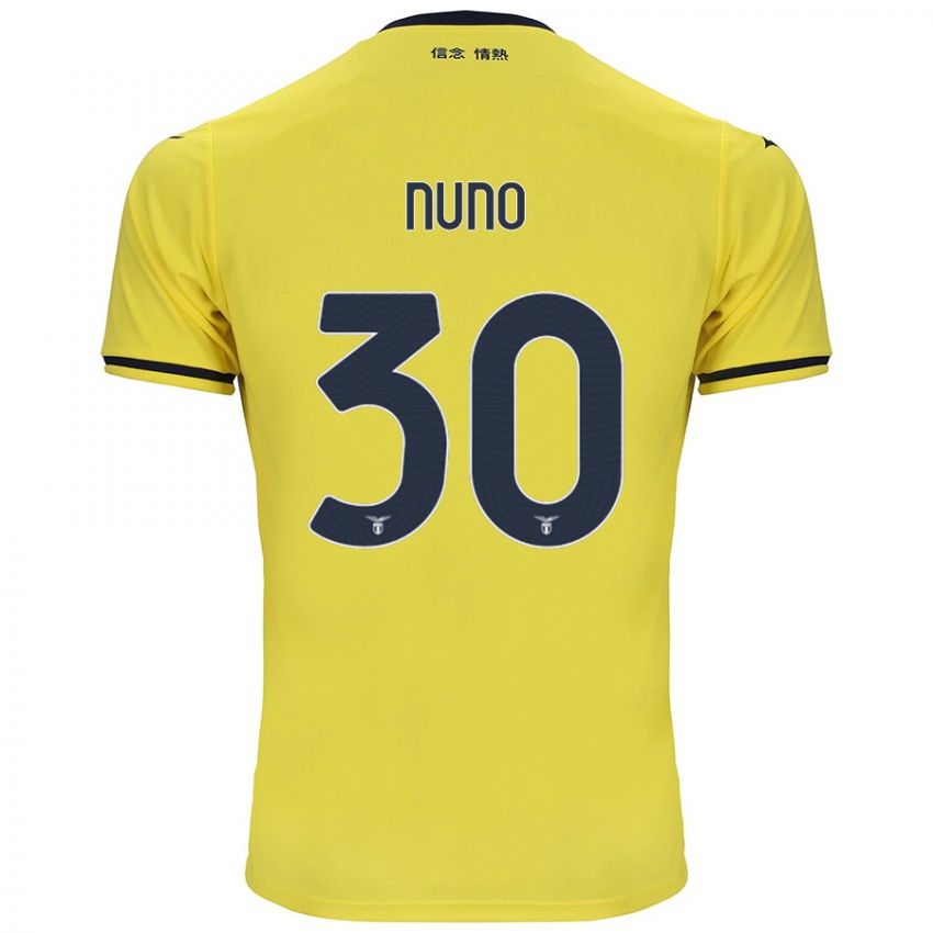 Niño Camiseta Nuno Tavares #30 Amarillo 2ª Equipación 2024/25 La Camisa Argentina