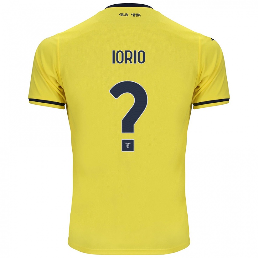 Niño Camiseta Antonio Iorio #0 Amarillo 2ª Equipación 2024/25 La Camisa Argentina