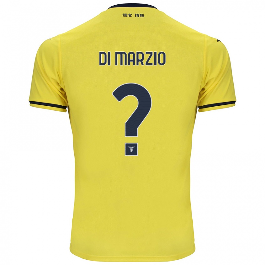 Niño Camiseta Flavio Di Marzio #0 Amarillo 2ª Equipación 2024/25 La Camisa Argentina