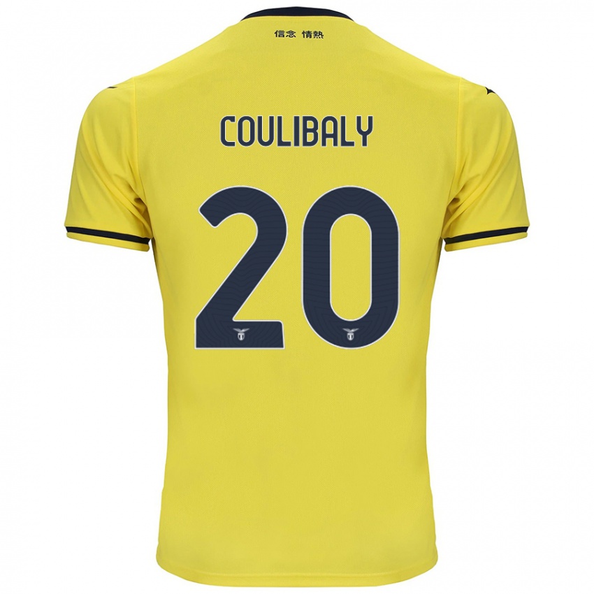 Niño Camiseta Larsson Coulibaly #20 Amarillo 2ª Equipación 2024/25 La Camisa Argentina