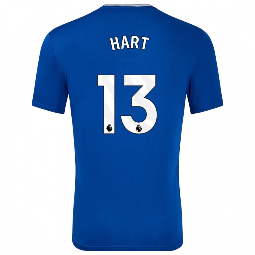 Hombre Camiseta Libby Hart #13 Azul Con 1ª Equipación 2024/25 La Camisa Argentina