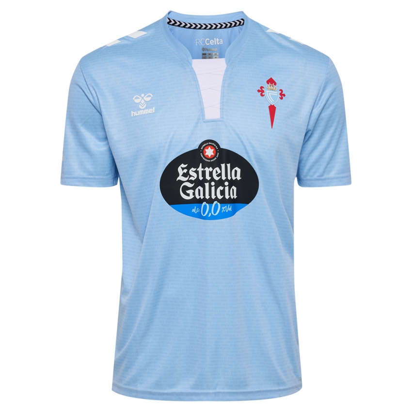 Hombre Camiseta Sergio Carreira #5 Azul Cielo 1ª Equipación 2024/25 La Camisa Argentina