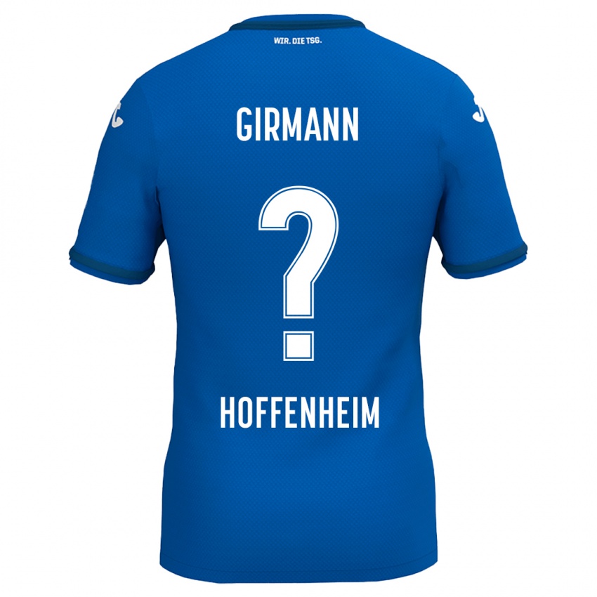 Hombre Camiseta David Girmann #0 Azul Real 1ª Equipación 2024/25 La Camisa Argentina