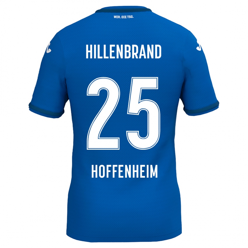 Hombre Camiseta Jack Hillenbrand #25 Azul Real 1ª Equipación 2024/25 La Camisa Argentina