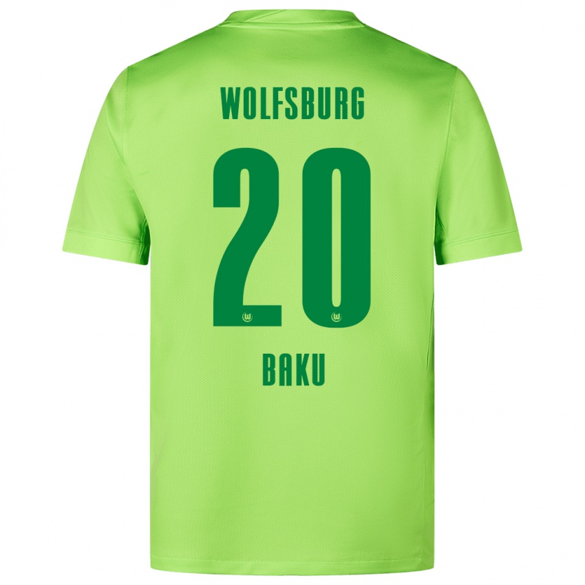 Hombre Camiseta Ridle Baku #20 Verde Fluorescente 1ª Equipación 2024/25 La Camisa Argentina