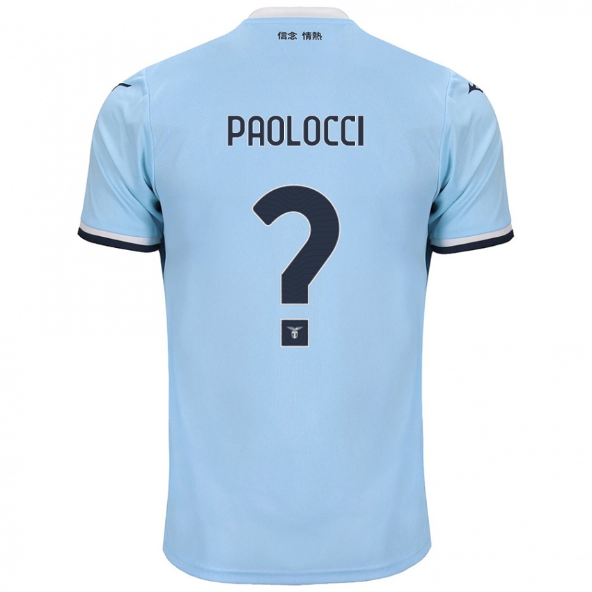 Hombre Camiseta Gabriele Paolocci #0 Azul 1ª Equipación 2024/25 La Camisa Argentina