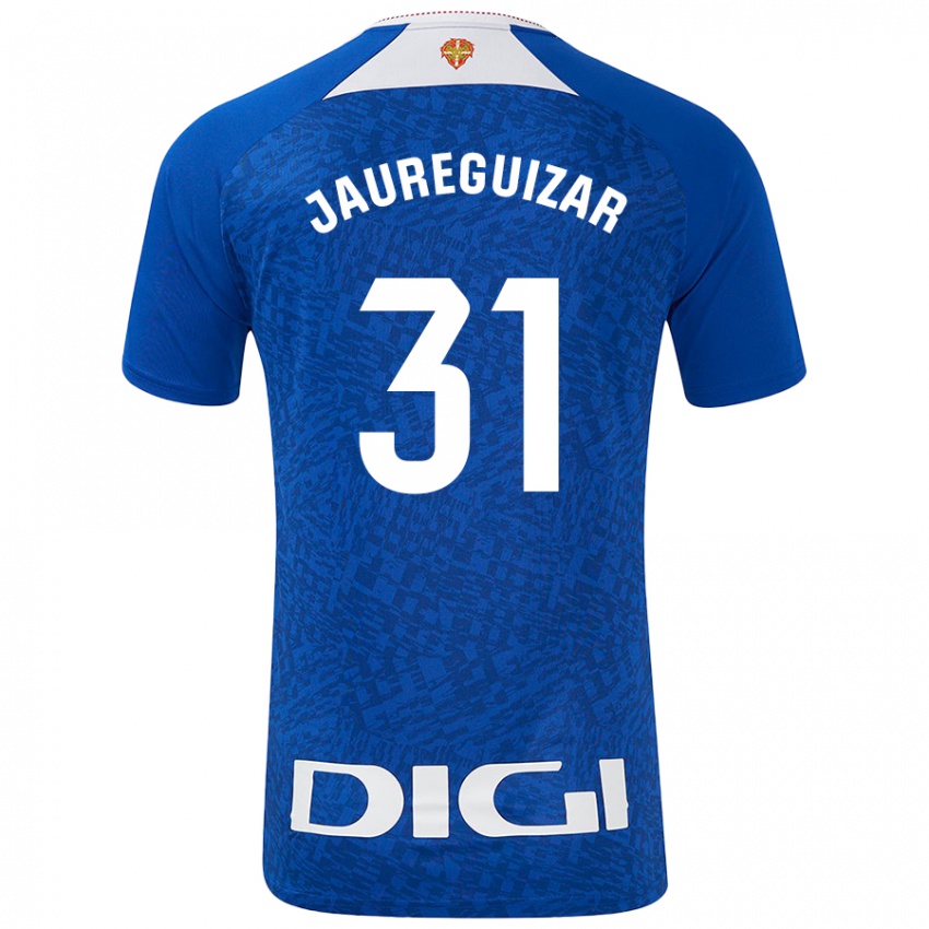 Hombre Camiseta Mikel Jauregizar #31 Azul Real 2ª Equipación 2024/25 La Camisa Argentina