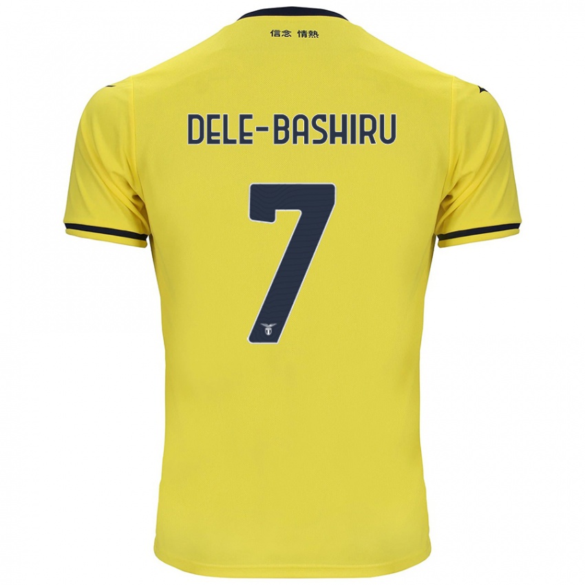 Hombre Camiseta Fisayo Dele-Bashiru #7 Amarillo 2ª Equipación 2024/25 La Camisa Argentina