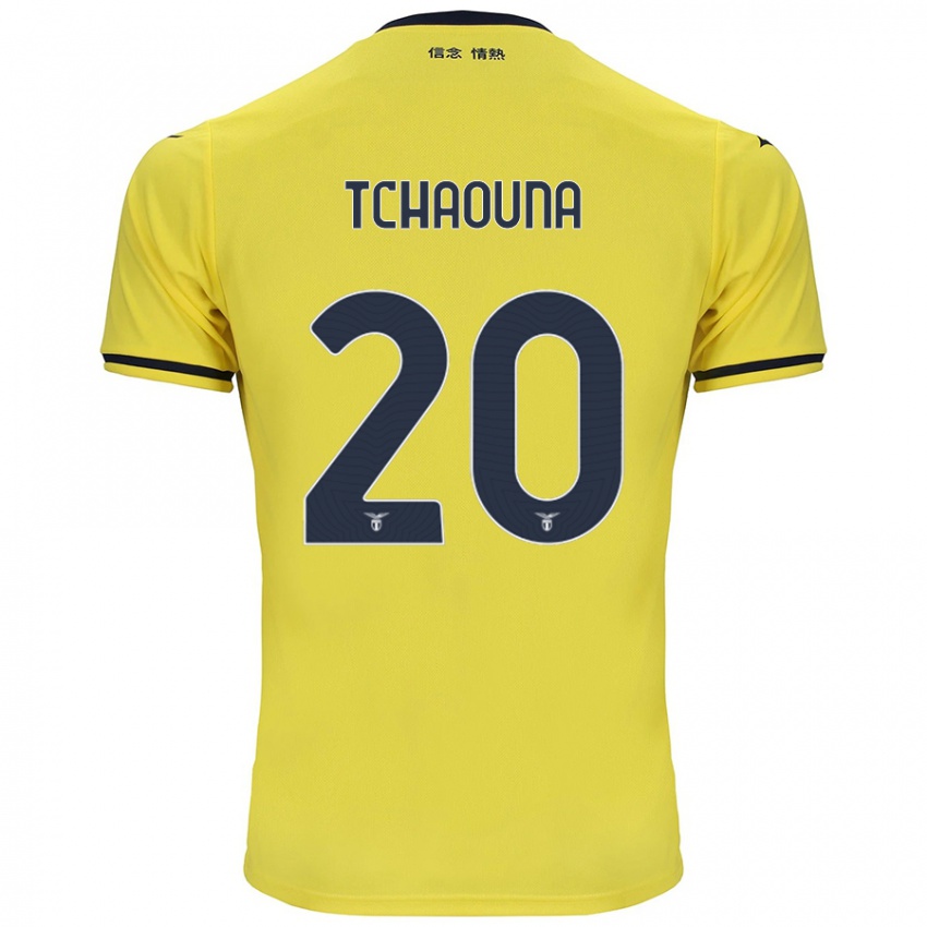 Hombre Camiseta Loum Tchaouna #20 Amarillo 2ª Equipación 2024/25 La Camisa Argentina