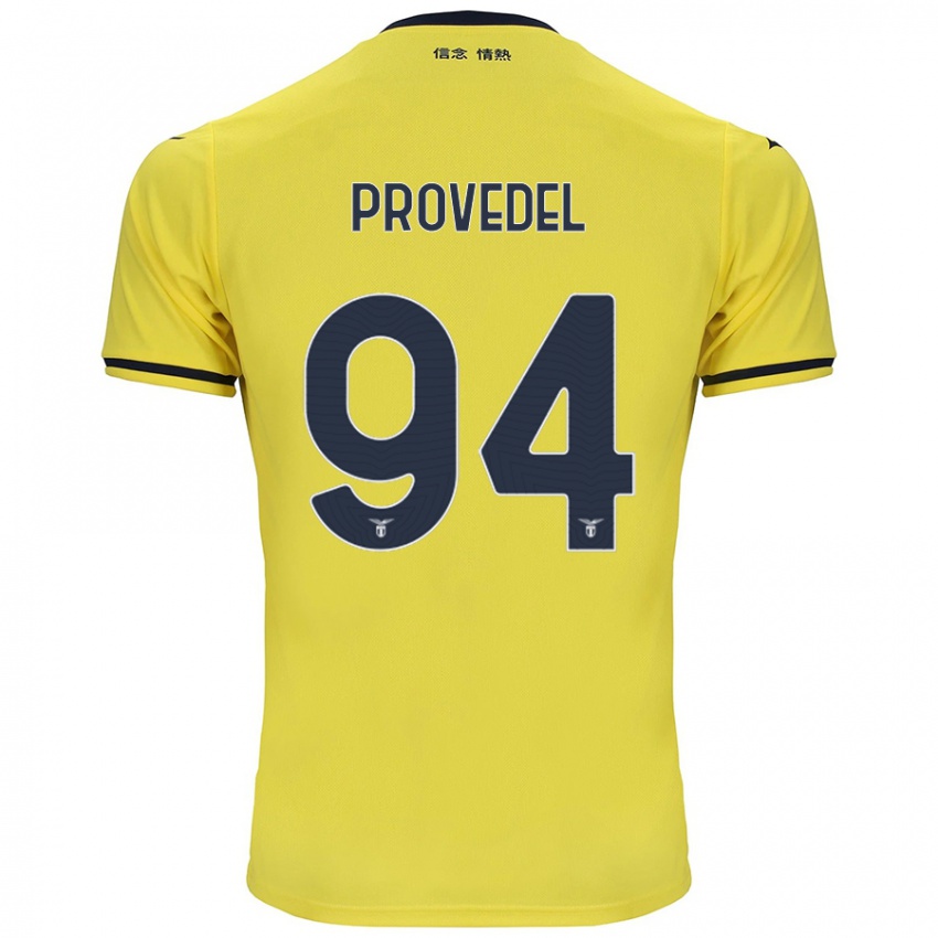 Hombre Camiseta Ivan Provedel #94 Amarillo 2ª Equipación 2024/25 La Camisa Argentina