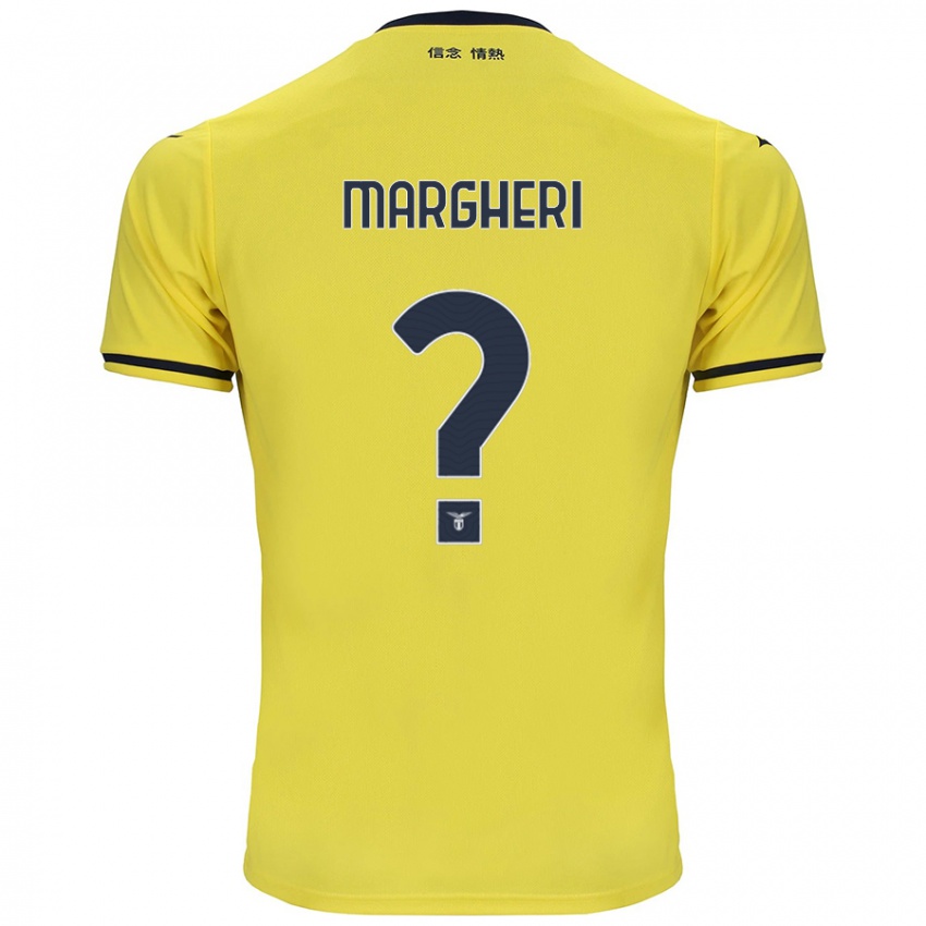 Hombre Camiseta Emanuele Margheri #0 Amarillo 2ª Equipación 2024/25 La Camisa Argentina