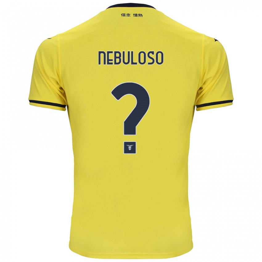 Hombre Camiseta Giulio Nebuloso #0 Amarillo 2ª Equipación 2024/25 La Camisa Argentina