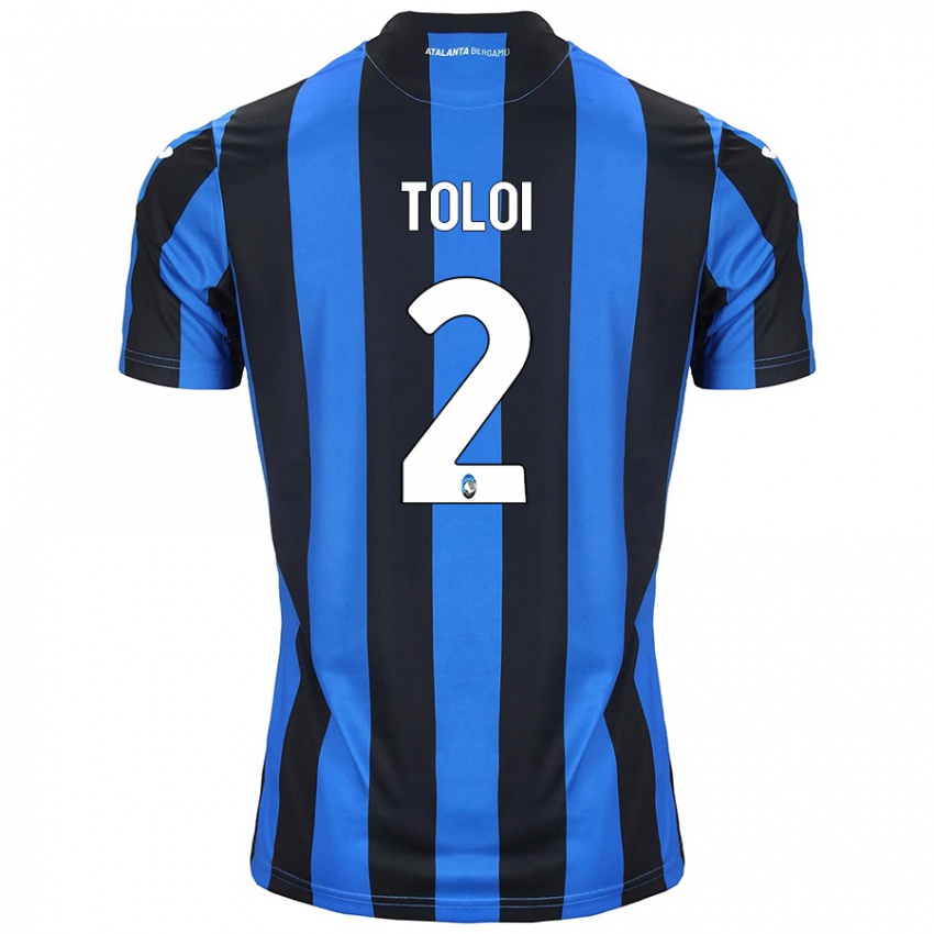 Niño Camiseta Rafael Tolói #2 Azul Negro 1ª Equipación 2024/25 La Camisa Argentina