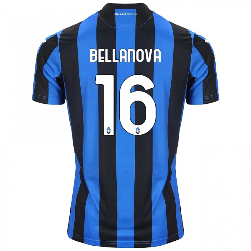 Niño Camiseta Raoul Bellanova #16 Azul Negro 1ª Equipación 2024/25 La Camisa Argentina