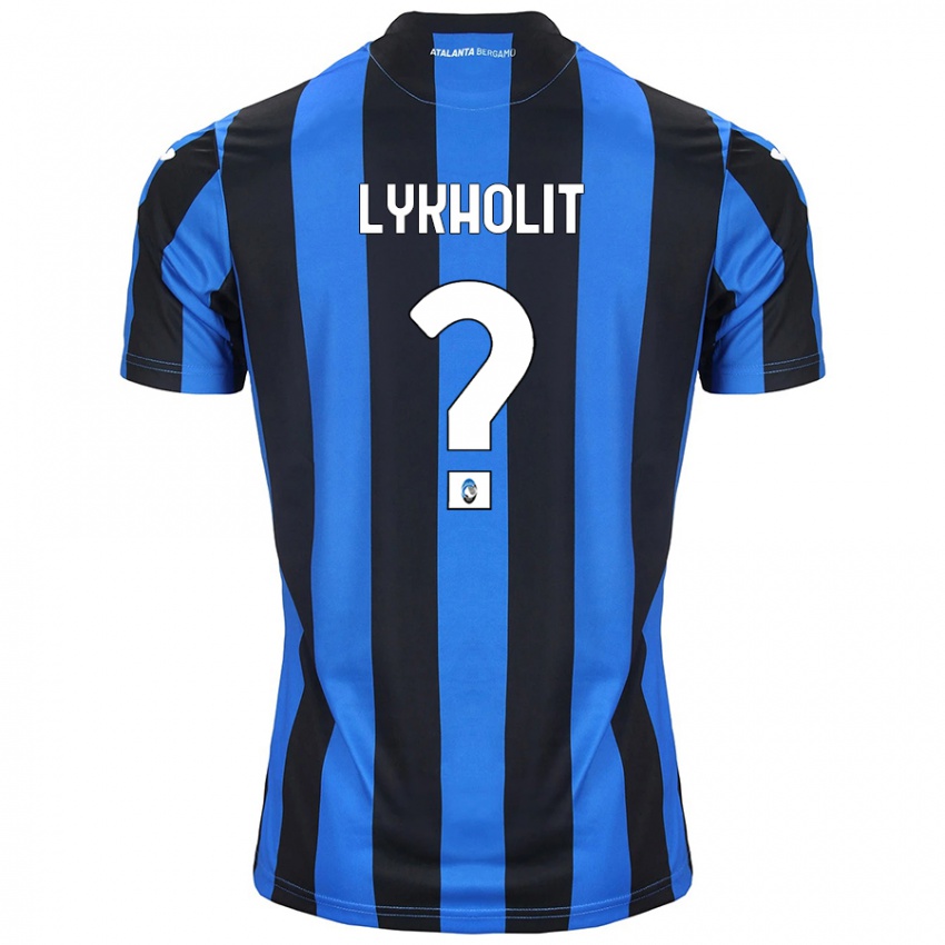 Niño Camiseta Ivan Lykholit #0 Azul Negro 1ª Equipación 2024/25 La Camisa Argentina