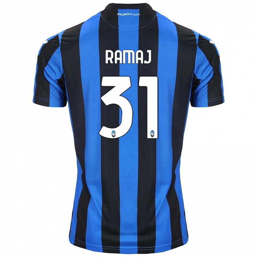 Niño Camiseta Gabriel Ramaj #31 Azul Negro 1ª Equipación 2024/25 La Camisa Argentina