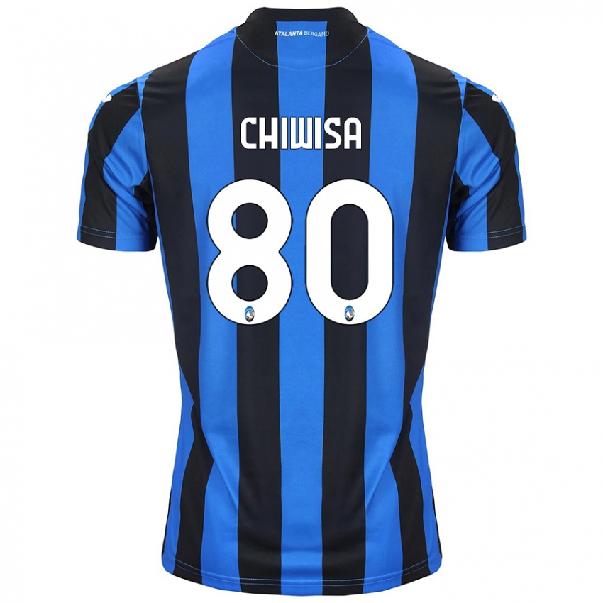 Niño Camiseta Mannah Chiwisa #80 Azul Negro 1ª Equipación 2024/25 La Camisa Argentina