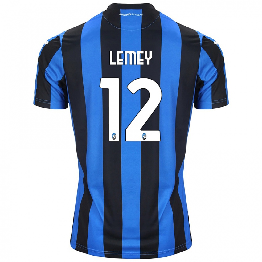 Niño Camiseta Diede Lemey #12 Azul Negro 1ª Equipación 2024/25 La Camisa Argentina