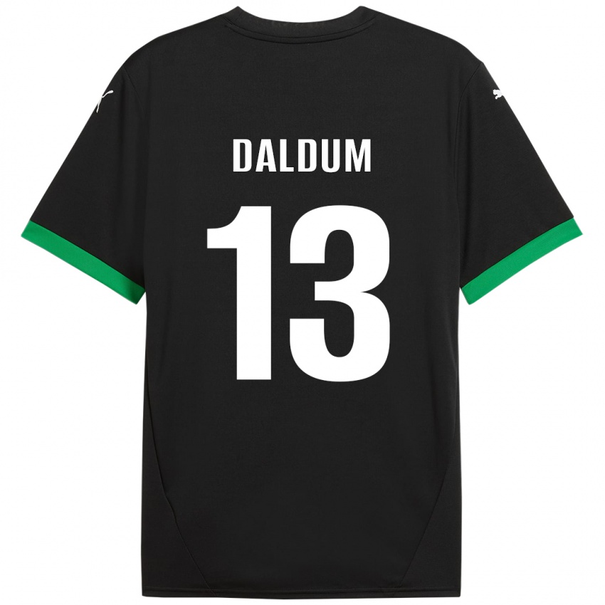 Niño Camiseta Sonosi Daldum #13 Negro Verde Oscuro 1ª Equipación 2024/25 La Camisa Argentina