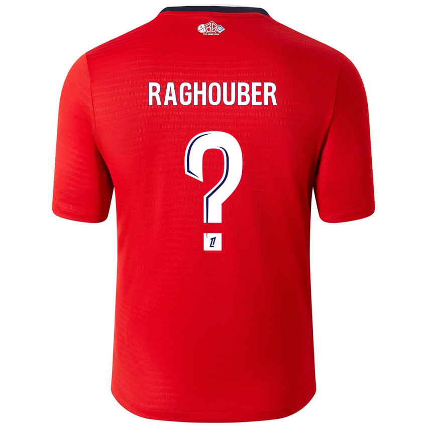 Niño Camiseta Ugo Raghouber #0 Rojo Blanco 1ª Equipación 2024/25 La Camisa Argentina