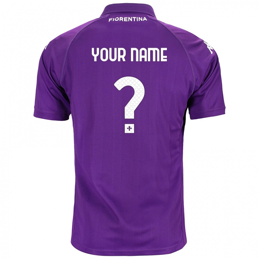 Niño Camiseta Ihren Namen #0 Morado 1ª Equipación 2024/25 La Camisa Argentina