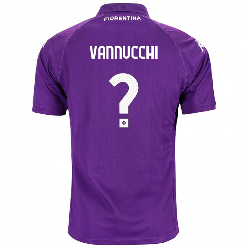 Niño Camiseta Tommaso Vannucchi #0 Morado 1ª Equipación 2024/25 La Camisa Argentina