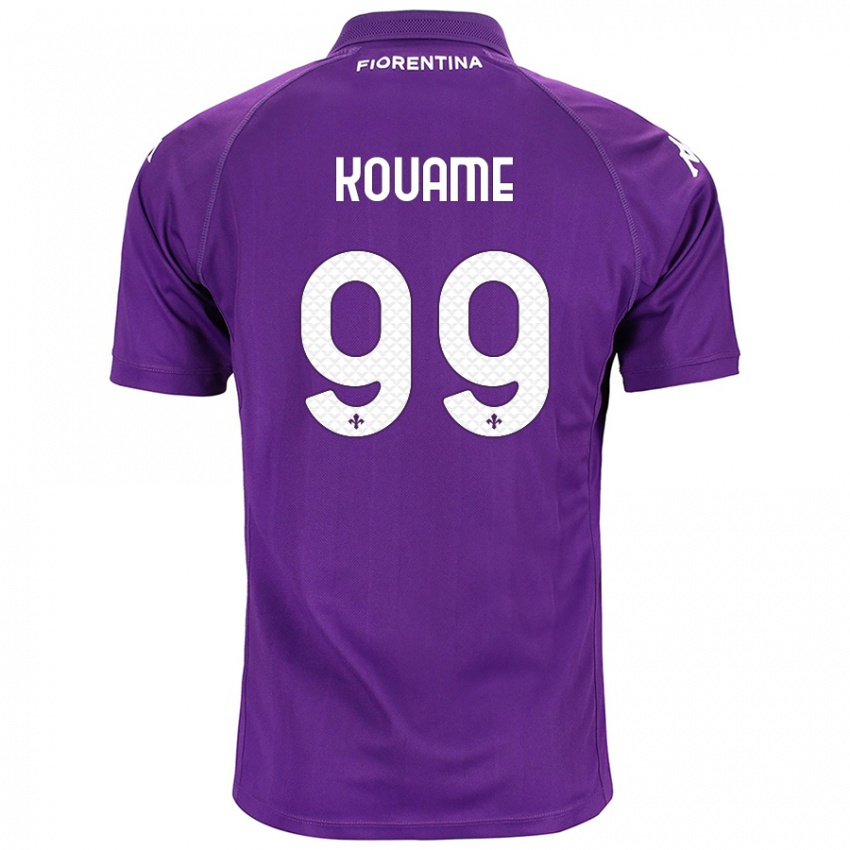 Niño Camiseta Christian Kouamé #99 Morado 1ª Equipación 2024/25 La Camisa Argentina