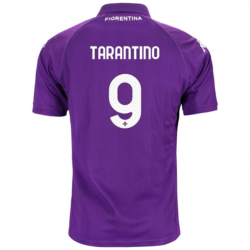 Niño Camiseta Jacopo Tarantino #9 Morado 1ª Equipación 2024/25 La Camisa Argentina