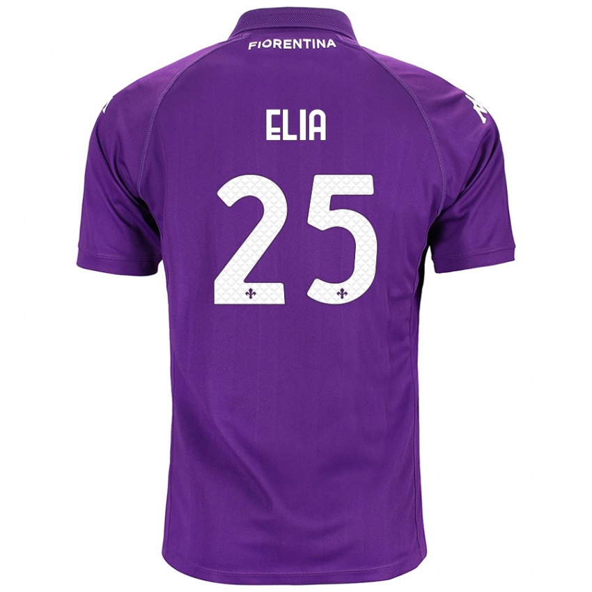 Niño Camiseta Mirko Elia #25 Morado 1ª Equipación 2024/25 La Camisa Argentina